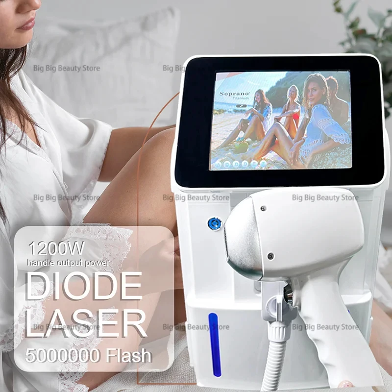 Professional Diode Hair Removal Machine High Power 4000W Alexandrite 808nm 755nm 1064nm CE Factory Fast delivery