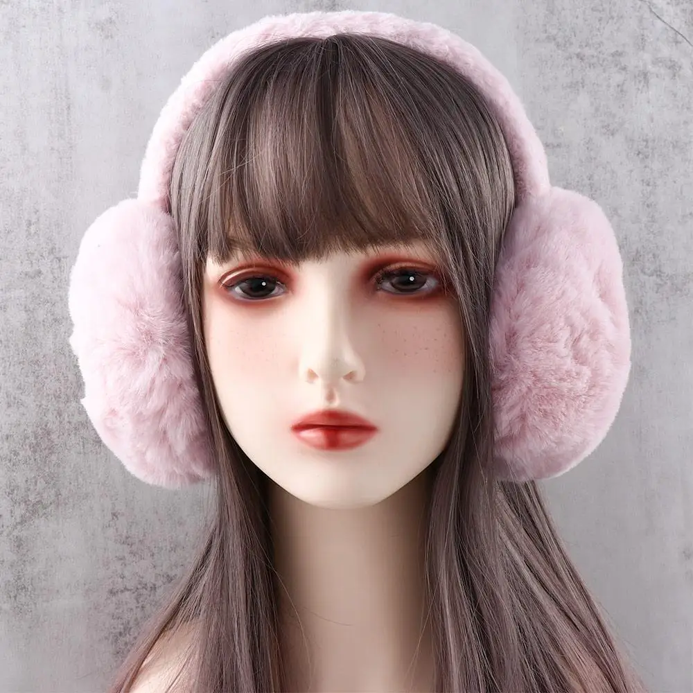 Fashion Riding Comfortable Earflap Outdoor Male Keep Warmer Adult Folding Ear Cover Ear Warmers Plush Earmuffs Earcap