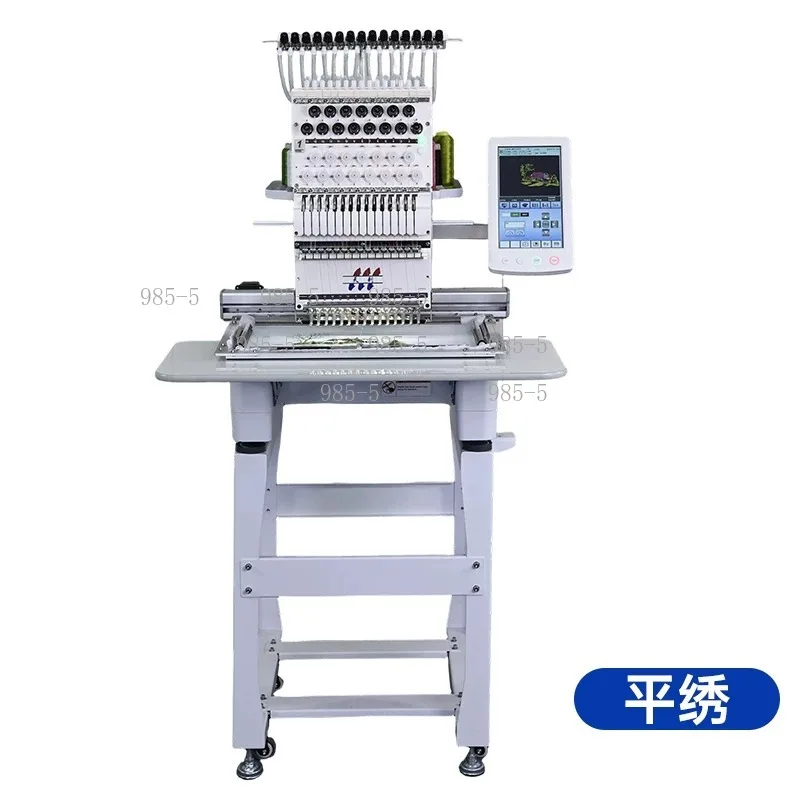 Easy Operate Single Head Hat Embroiderer Computerized Embroidery Machine