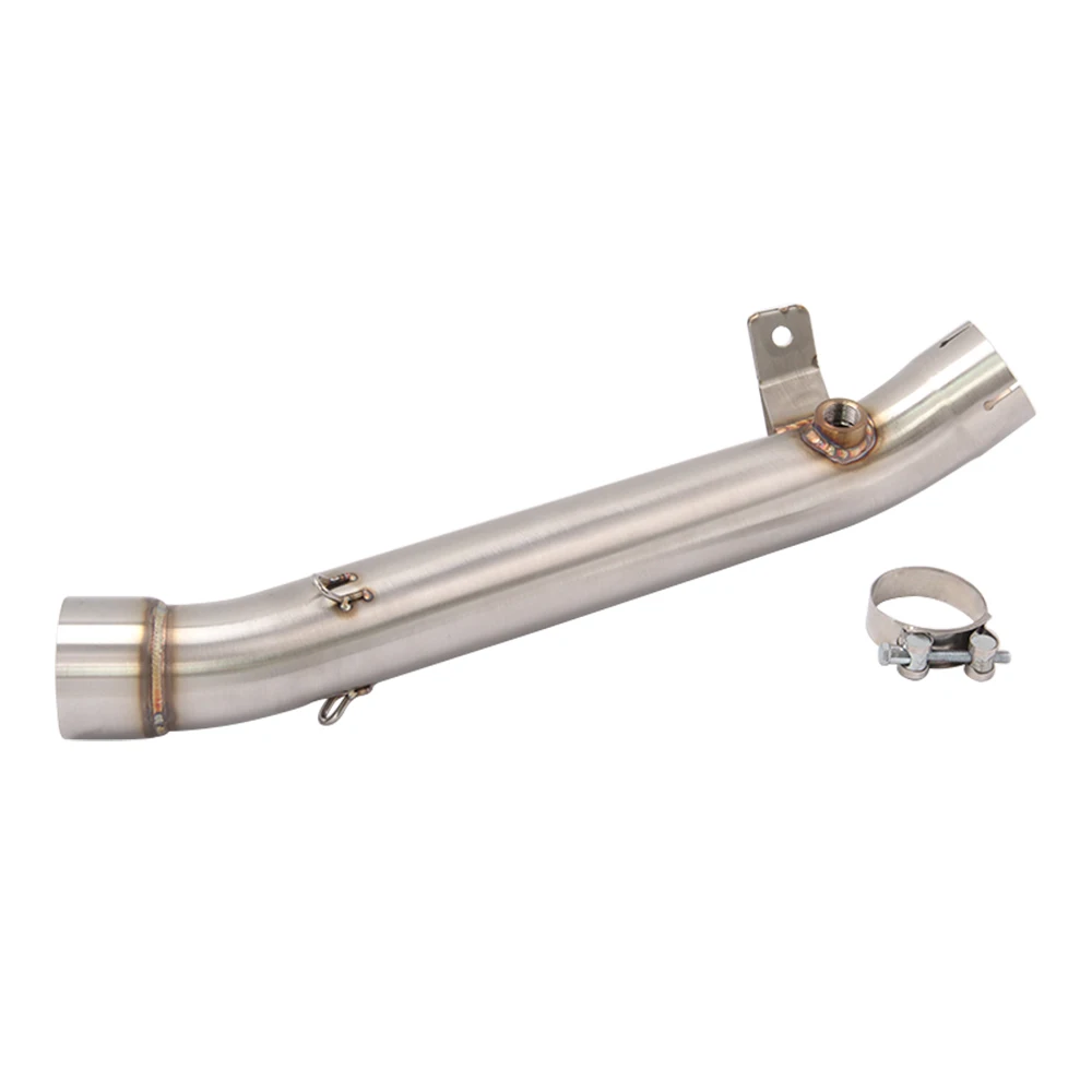 

For Kawasaki ZX10R 2011-2015 Slip On Motorcycle Exhaust Mid Link Pipe Muffler Middle Connect Tube Stainless Steel