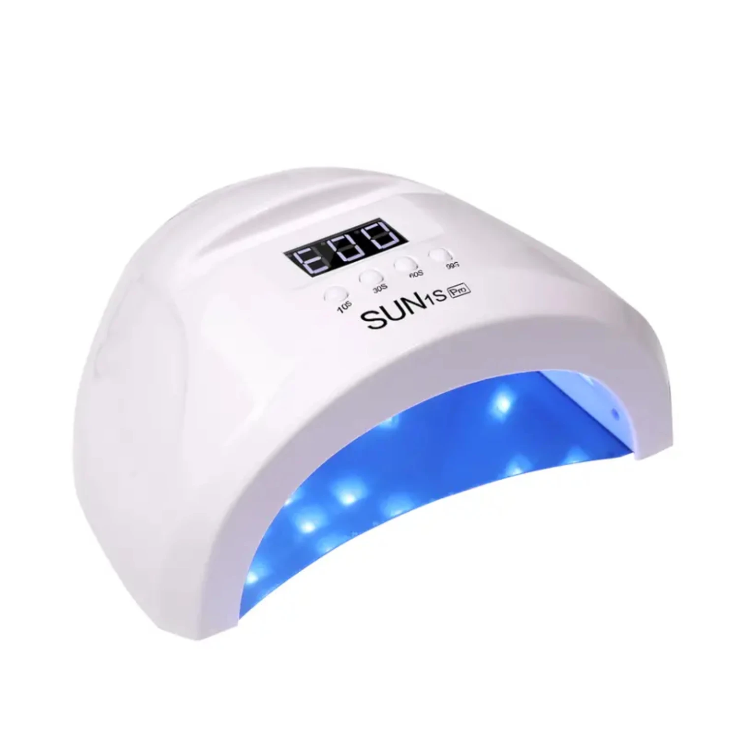 1. Professionelle 48-W-UV-LED-Nagellampe mit LCD-Display, tragbares Gel-Härtungslicht zum schnellen Trocknen von Gel-Nagellack, inklusive 4 Timer S