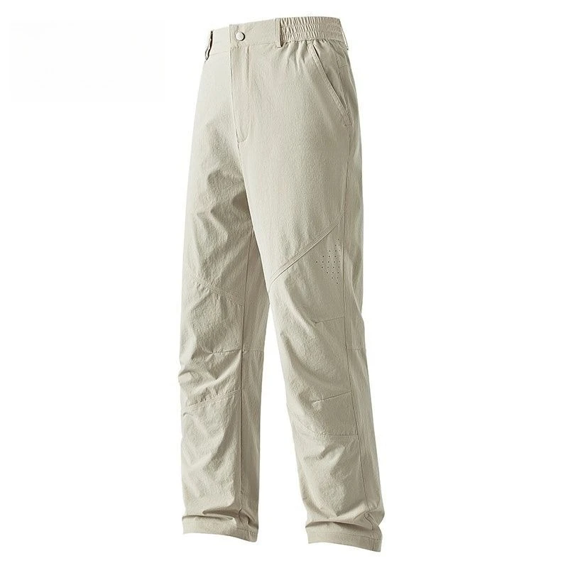 2026 Men's New Straight Outdoor Loose Hiking Pants Casual Pants Men's Summer Breathable Thin