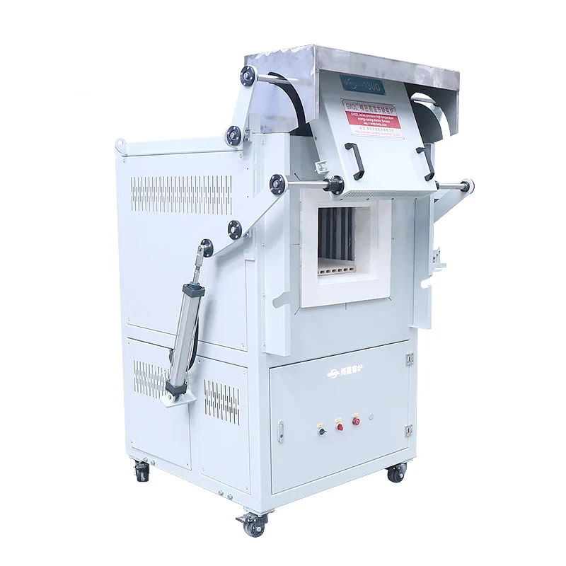 

High Temperature 1200C Laboratory Furnace For Assay Testing Gold Silver Smelting Metal Analysis