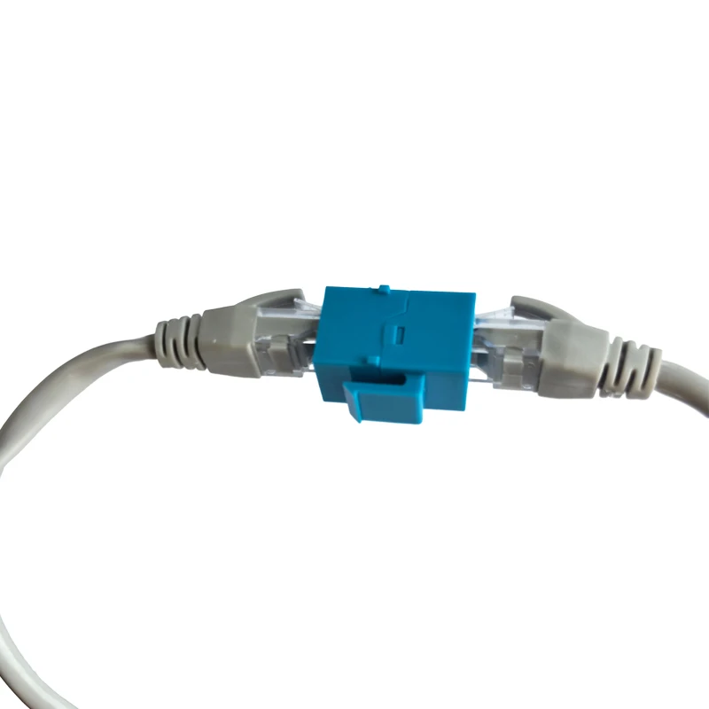 Cat6 Keystone Jack RJ45 Female Connector Blue CAT.6 LAN Ethernet Module Adapter Plug For 10GB Network Extension Socket