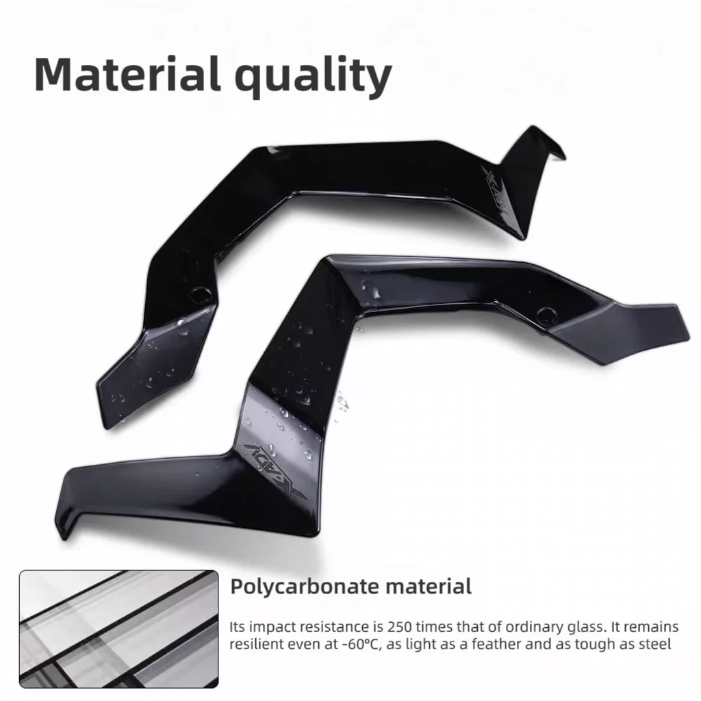 For Honda XADV750 modification Fairing parts side wind shield side air deflector side wing guard leg front windshield 2025