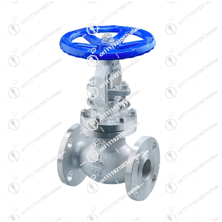 Cf8 3 inch manual flanged stainless steel Api globe valve