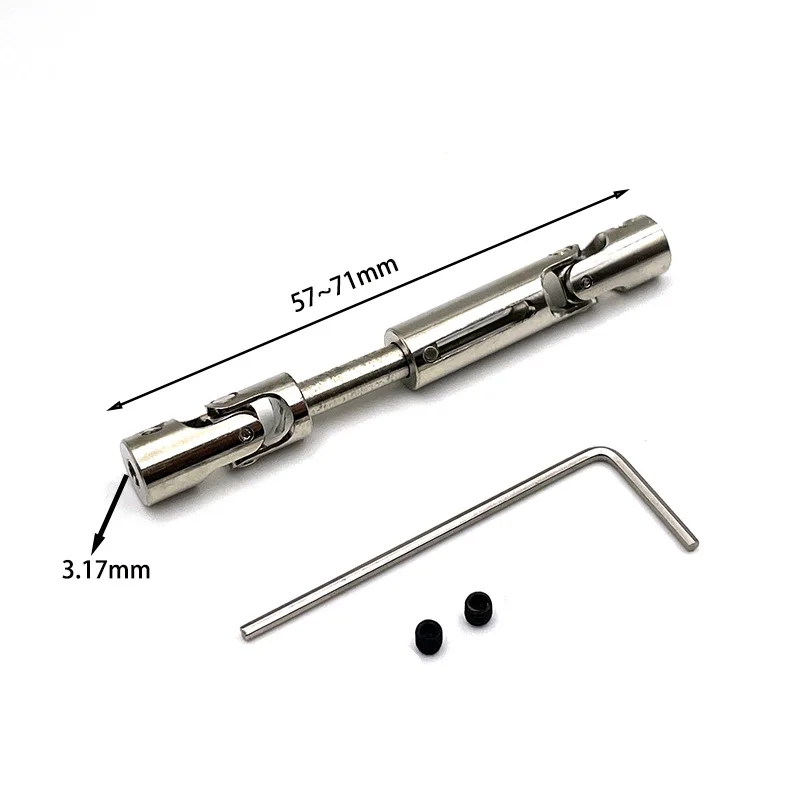 For WPL D12 B14 B16 B24  B36 C14 C24 D90 D91 D96 MN98 MN99S JJRC Metal CVD Upgraded DriveShaft RC Car Front Rear Drive Shaft