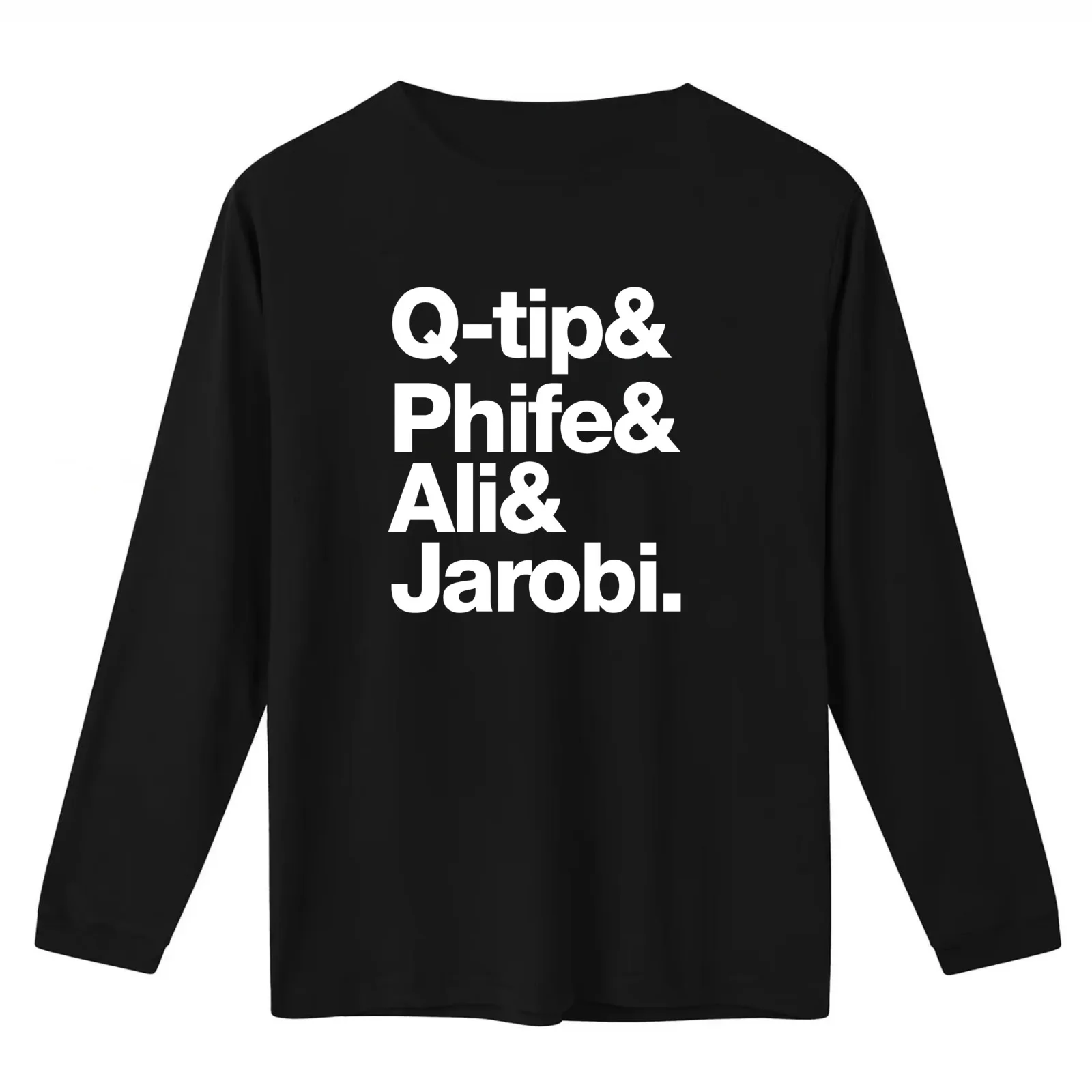 Q-tip Phife,Ali and Jarobi Tribe Called Quest T-Shirt Summer Casual Cotton Tee Oversized Streetwear Tops Unisex Men Women