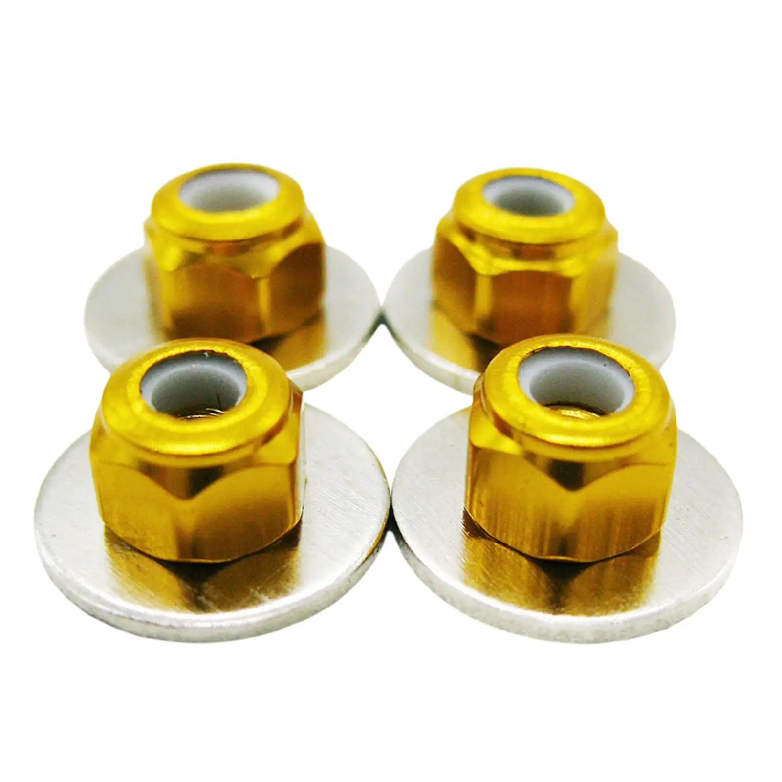 Metal Wheel Lock Nuts M3 for Wltoys 144001 1/14 RC Truck Buggy Spare Parts with Washer Gasket