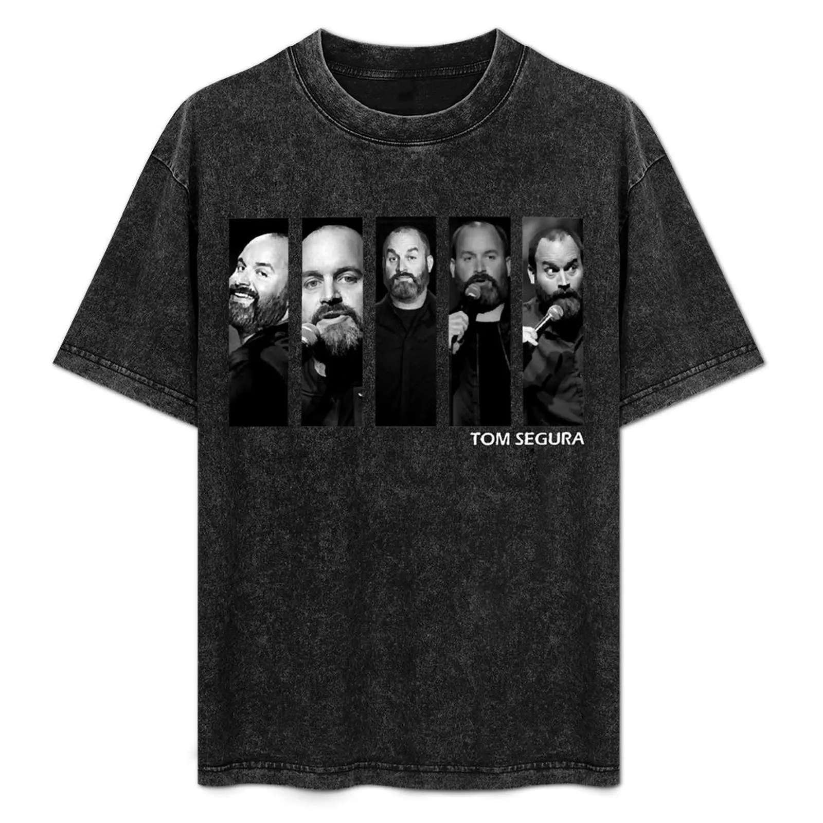 

Birthday Gifts Tom Segura Black And White Idol Gift Fot You T-Shirt Running Gym Short Sleeve Sports Tee