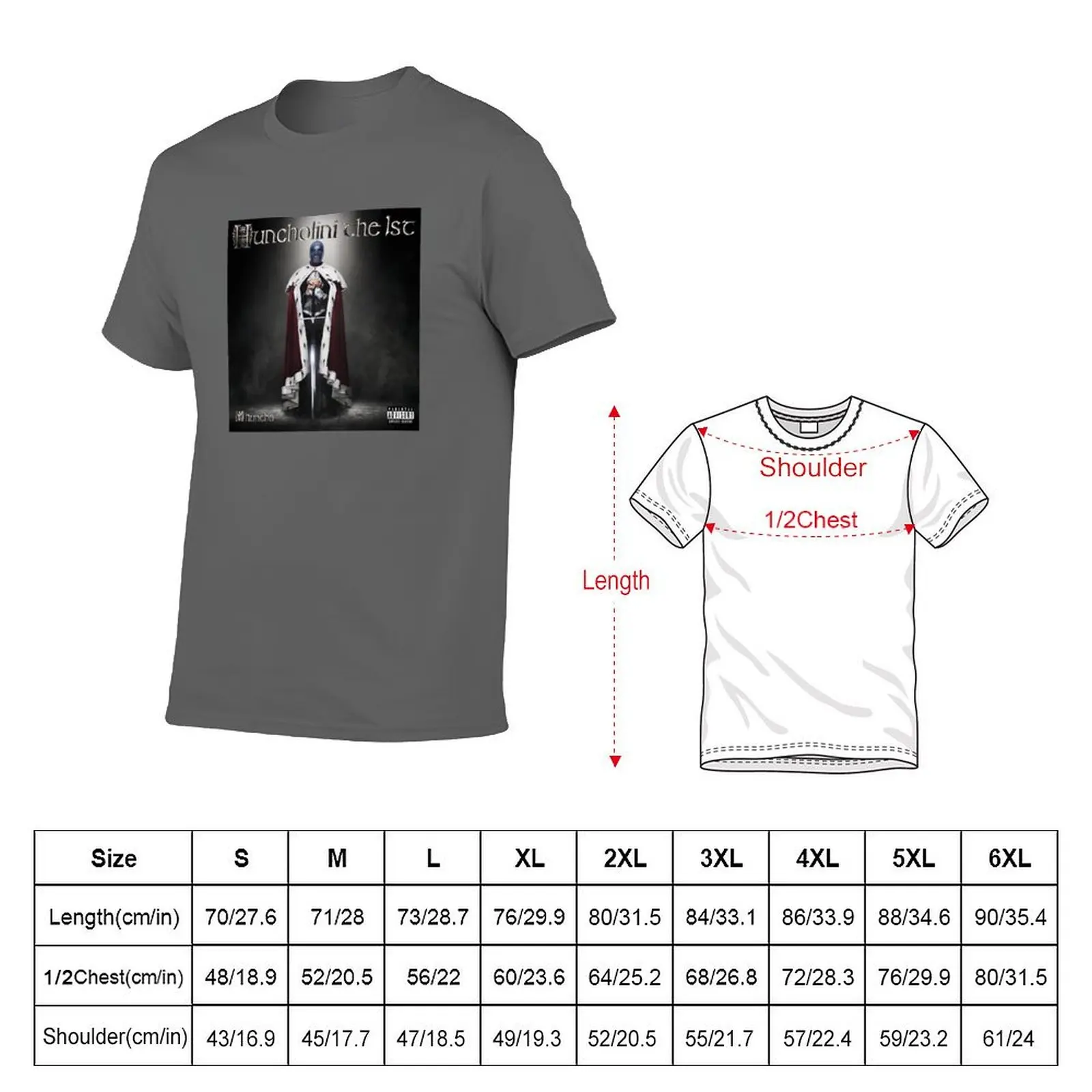 M Huncho: Huncholini the 1st Official Merchandise T-Shirt man clothes graphic shirts t shirts for men pack
