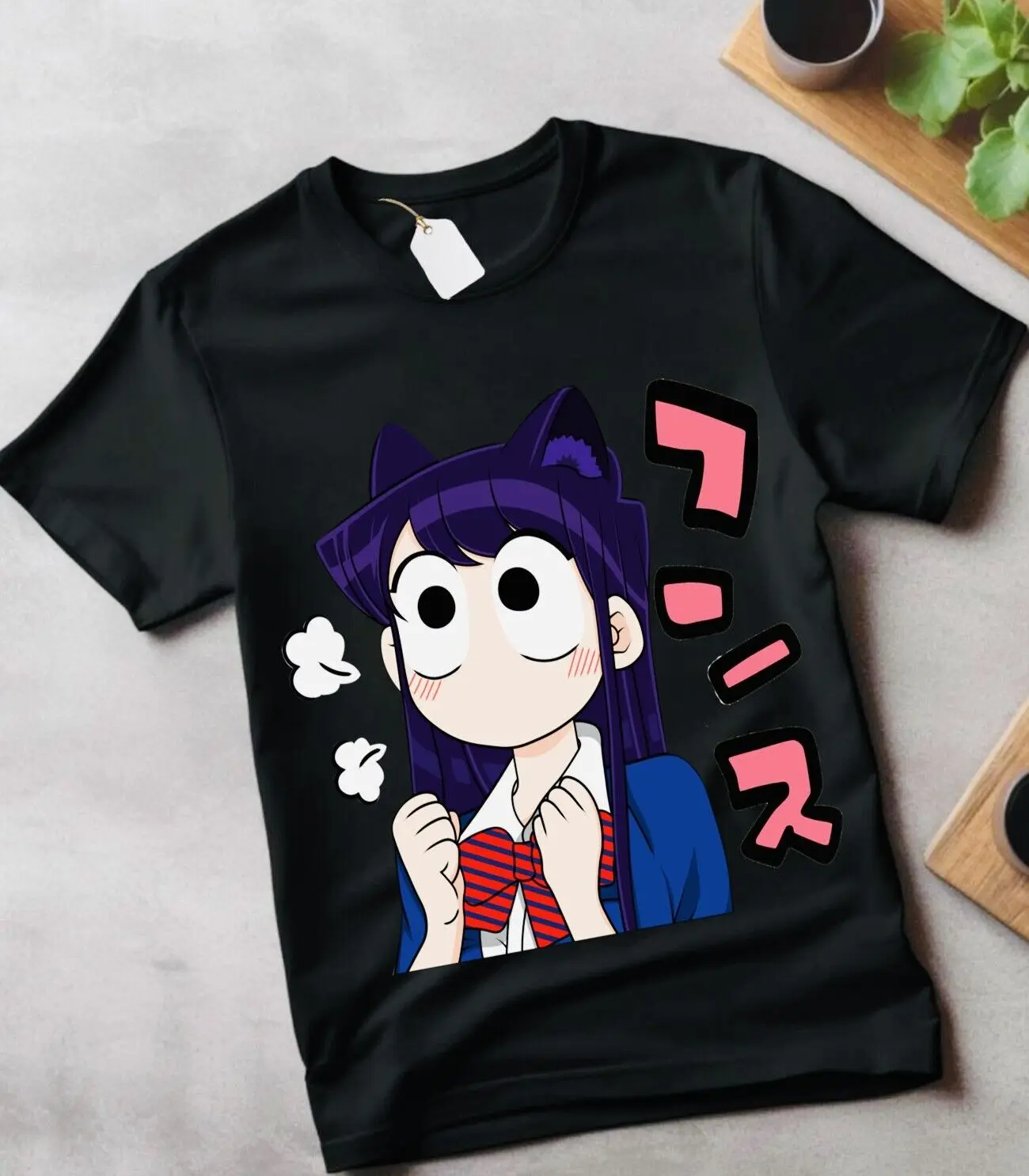 Komi san Can't Communicate T Shirt hitohito omoharu ren anime manga all size