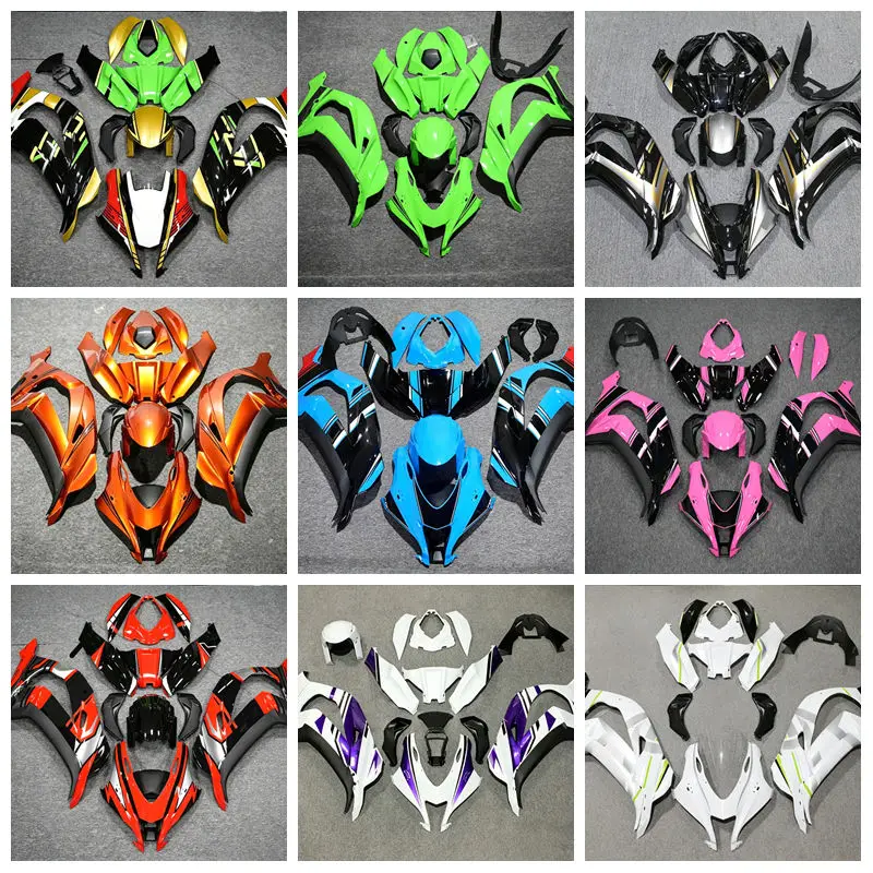 4 Gift new ABS cowling kit is suitable for Kawasaki ZX10R 2016 17 18 2019 car modification accessories can be customized