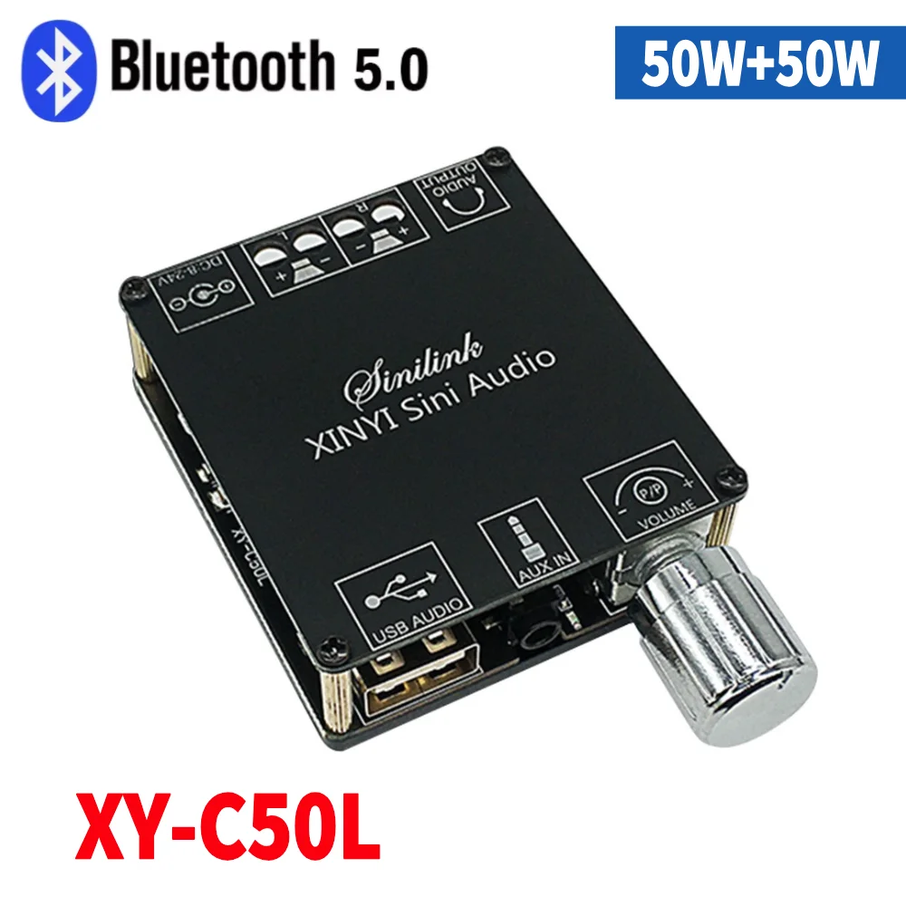 AMP C50H – Doskonały moduł wzmacniacza cyfrowego do systemów HIFI z Bluetooth 5.0
