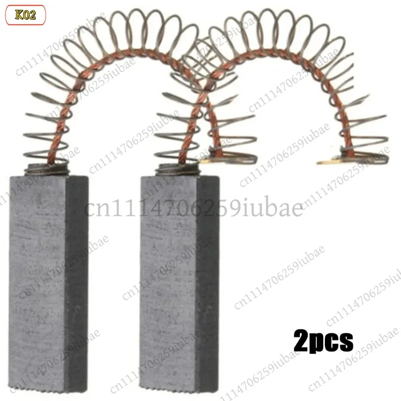 df 2pcs Carbon Brushes 30x11x6mm for Electric Washing Motor Power Tool Repairing Part Carbon Brush Assemblies