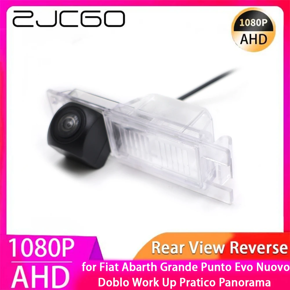 AHD 1080P Parking Reverse Back up Car Rear View Camera for Fiat Abarth Grande Punto Evo Nuovo Doblo Work Up Pratico Panorama