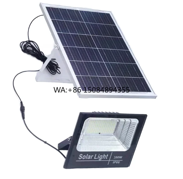 Outdoor Solar Light LED Solar Street Light Waterproof Solar Flood Light 100w Outdoor