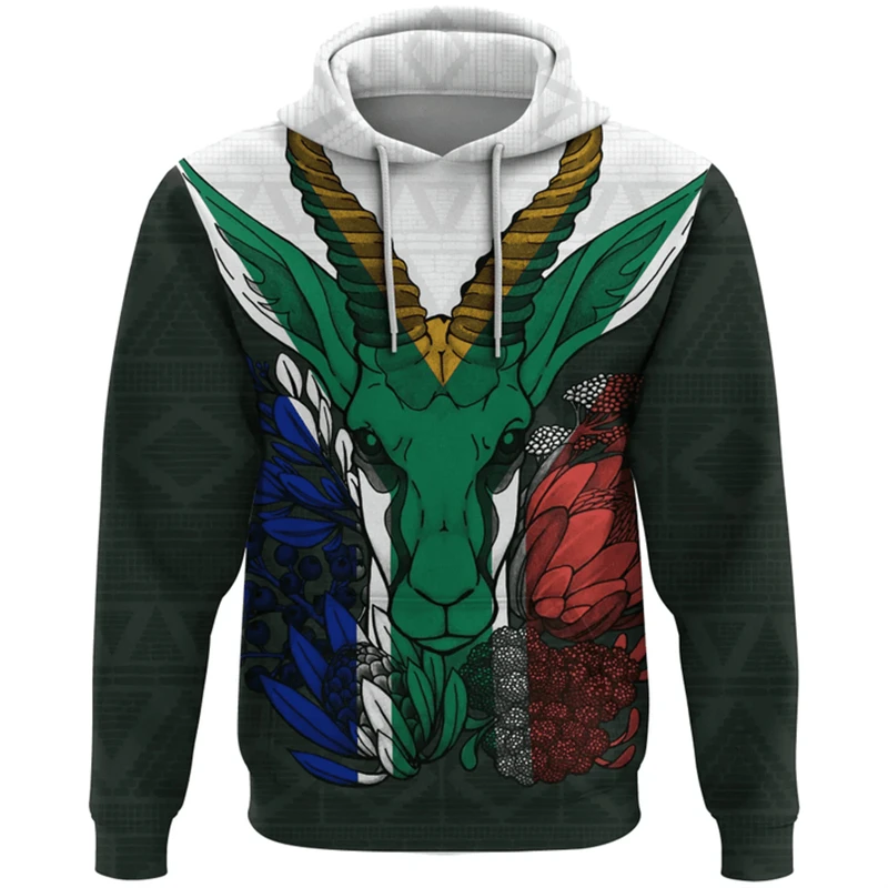 United Arab Emirates Mascot Printing Sweatshirts For Men Country Pattern Male Casual Hoodies Personlity Pullovers Spring New