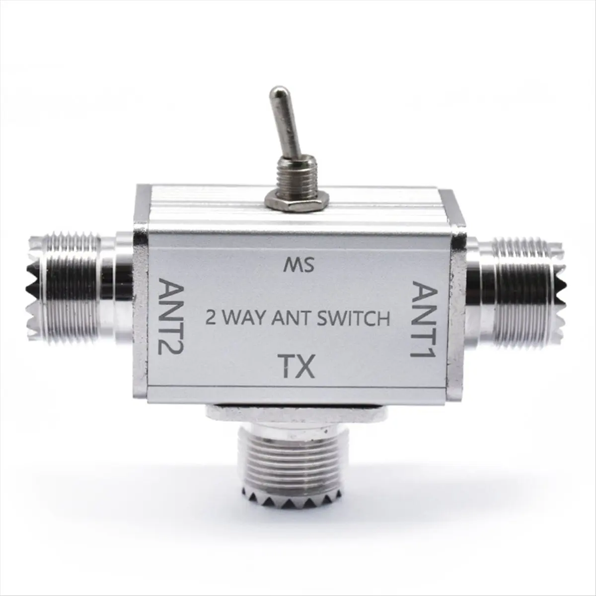 New 2 Way  Antenna Coax Switches with OFF/Ground Protection 100W 1-30MHz Manual Coaxial Antenna Switches