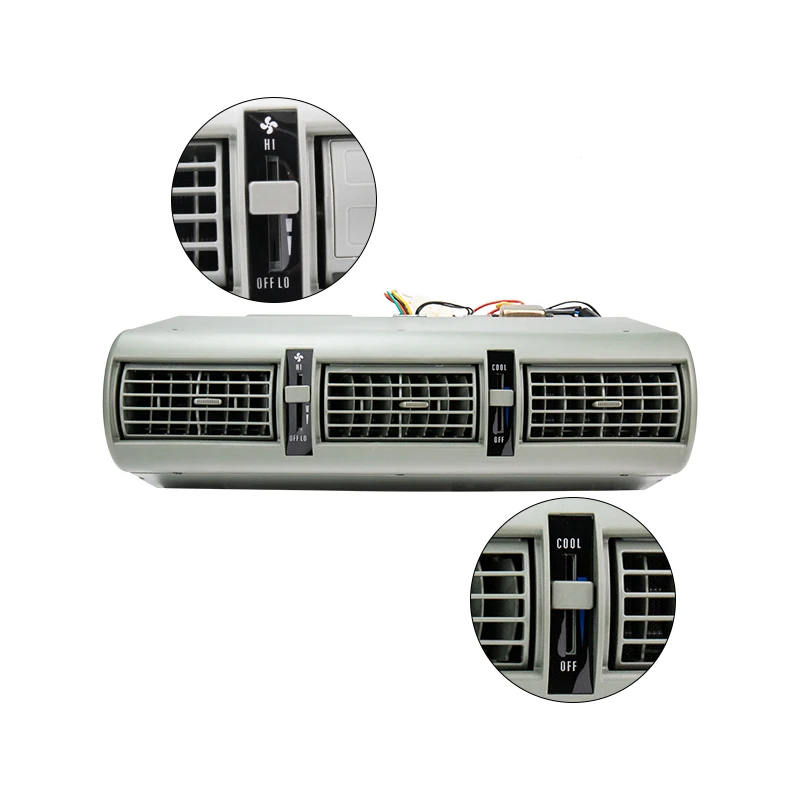 

12V 24V Universal Car Refrigeration Air Conditioner Air Outlet Assembly Unit Cooling for RV Van Tractor Excavator