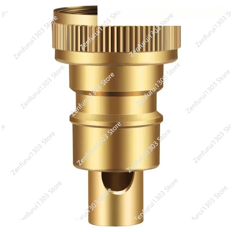 Washing machine water stop valve faucet an-ti drop all cop-per universal buckle water outlet adapter automatic check valve