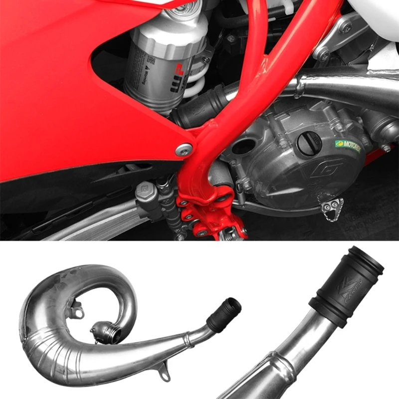 Exhaust SilencersTailpipe Rubber Seal Exhaust Coupler For Two Stroke Motorcycles T3EF