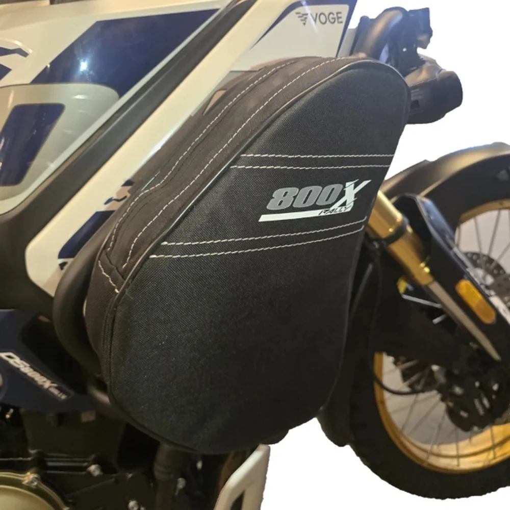 DSX800 Motorcycle saddlebag Frame Crash Bars Waterproof Bag Bumper Placement bag For Voge DS800X Rally DS 800X