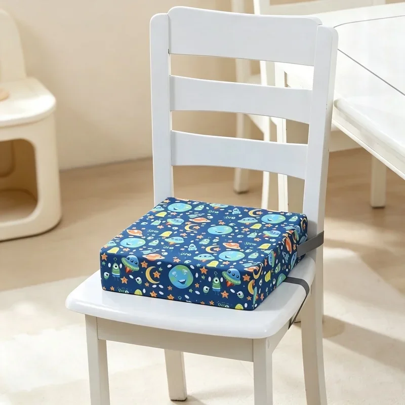 Children Kids Increased Booster Mat Cushion Pillow Pad Baby Dining High Chair Seat Cushions Adjustable Removable Baby Sofa Stool