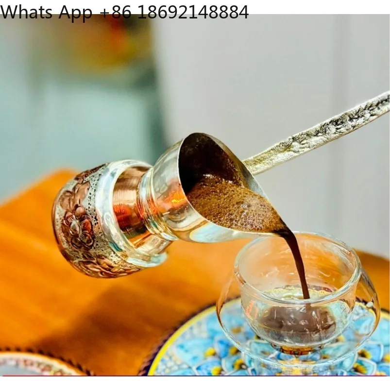 

Copper retro style European style hanging ears hand punch handmade engraving collection gifts