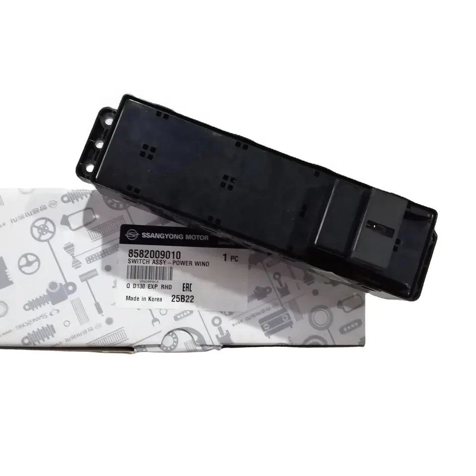 

SSANGYONG SWITCH ASSY-POWER WINDOW MAIN 8581031001 8582009010 8581034000 ACTYON KYRON REXTON KORANDO C MUSSO RODIUS TIVOLI