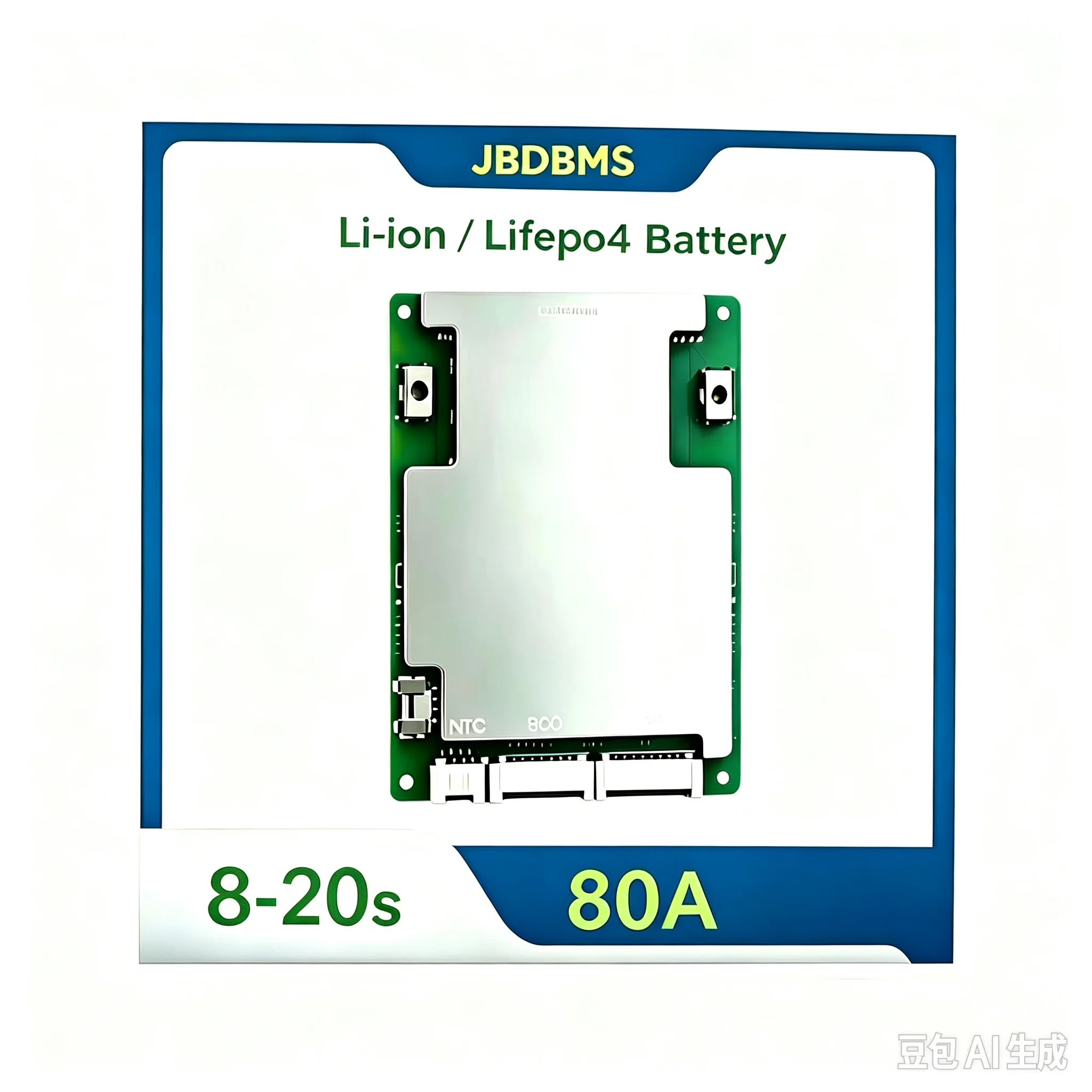 Proto Board - SMART BMS JBD 8S-20S 80A Płytka