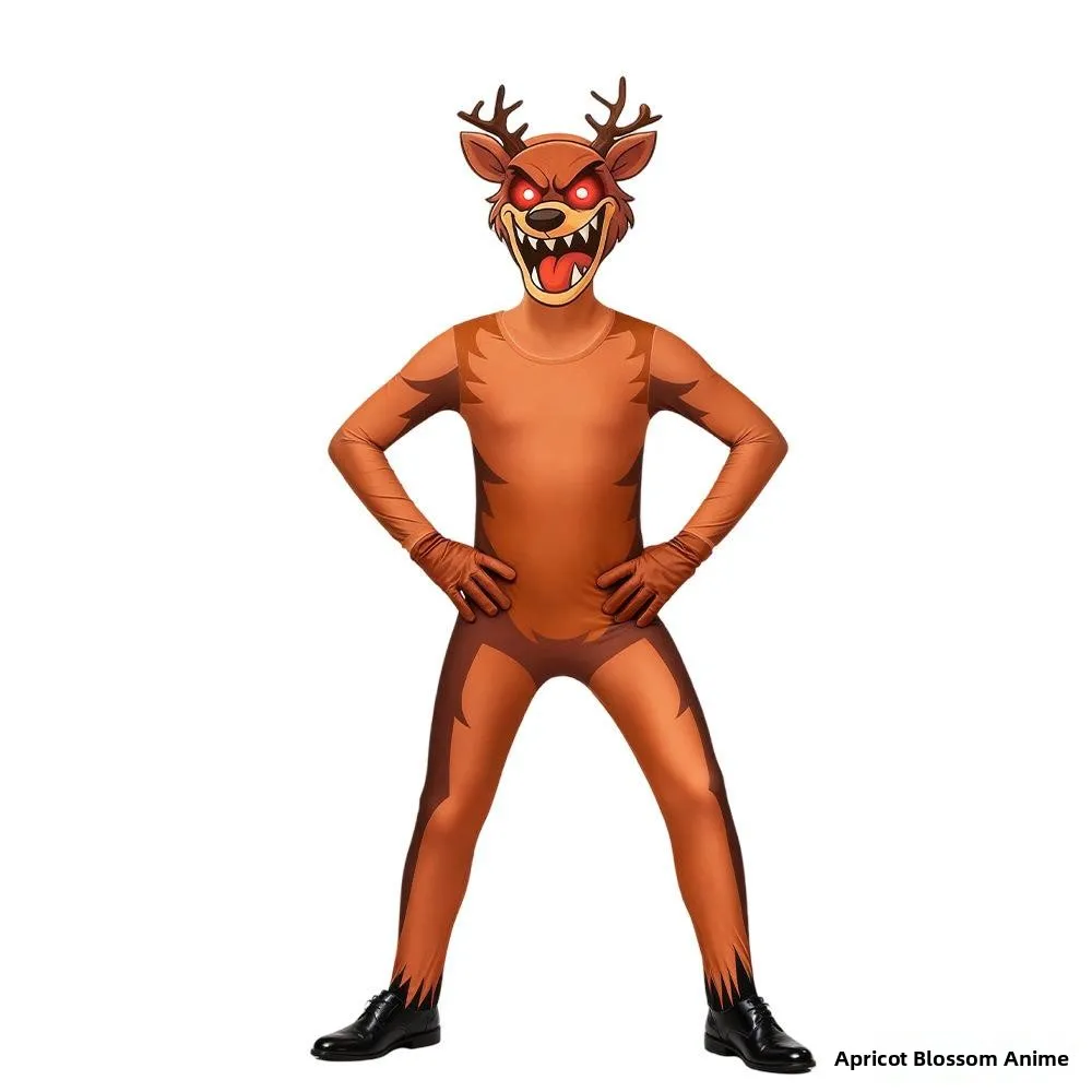 Nouveau loween cerf Par Costume Cisas ensemble 99 nuit cerf monstre terreur jeu transfrontalier une pièce Costume femme