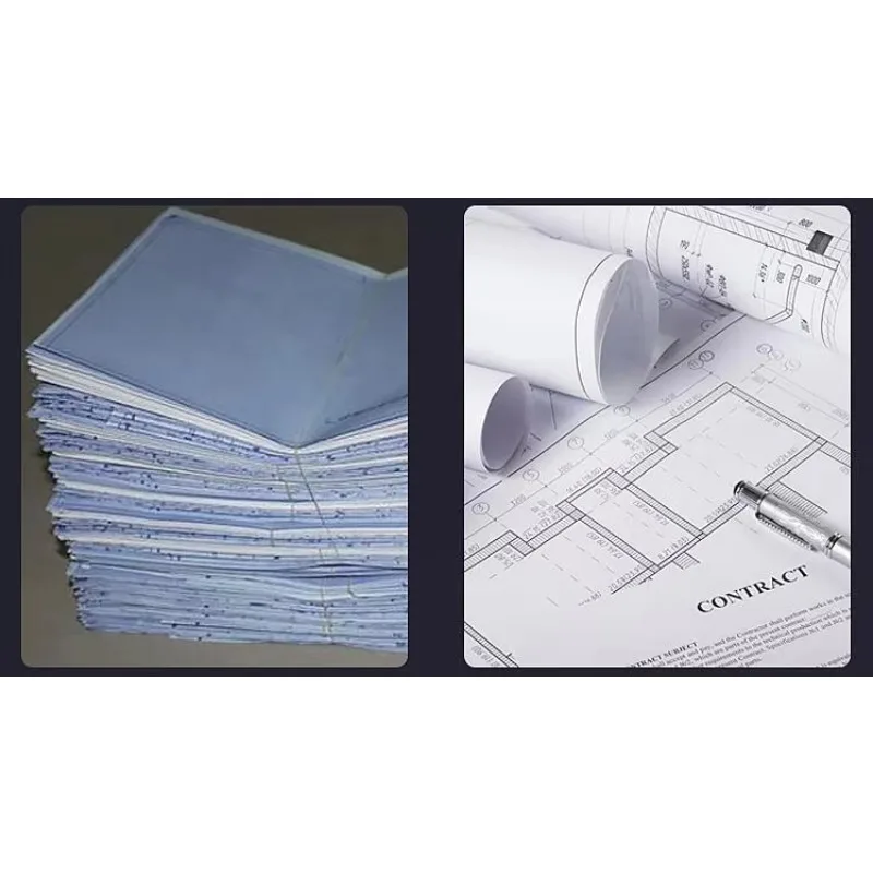 2026 WDL-4000 Semi-auto Drawing Paper Large Format Paper Folding Machine