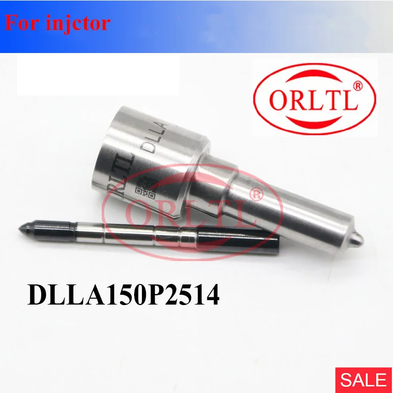 ORLTL DLLA150P2514 Diesel Oil Injection Nozzle DLLA150P2514 dlla150p2514 Black Coated Needle Nozzle for BOSCH