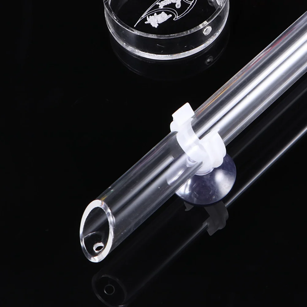 

Shrimp Feed Tube 60mm Basin Transparent Acrylic Material Reliable Smooth High Brightness Fish Tank Perfect Blend