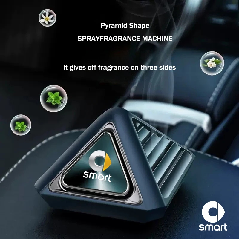 

Car Air Freshener Solid Beech Wood Long-Lasting Fragrance Car Diffuser For Smart Fortwo 451 450 453 EQ Forfour Coupe Accessories