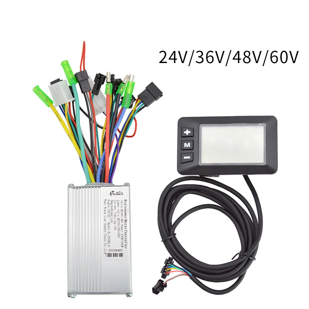 24/36/48/60v G51 Instrument Controller Set Lcd Display High Temperature Resistant Scooter Electric Bike Accessories Dropshipping