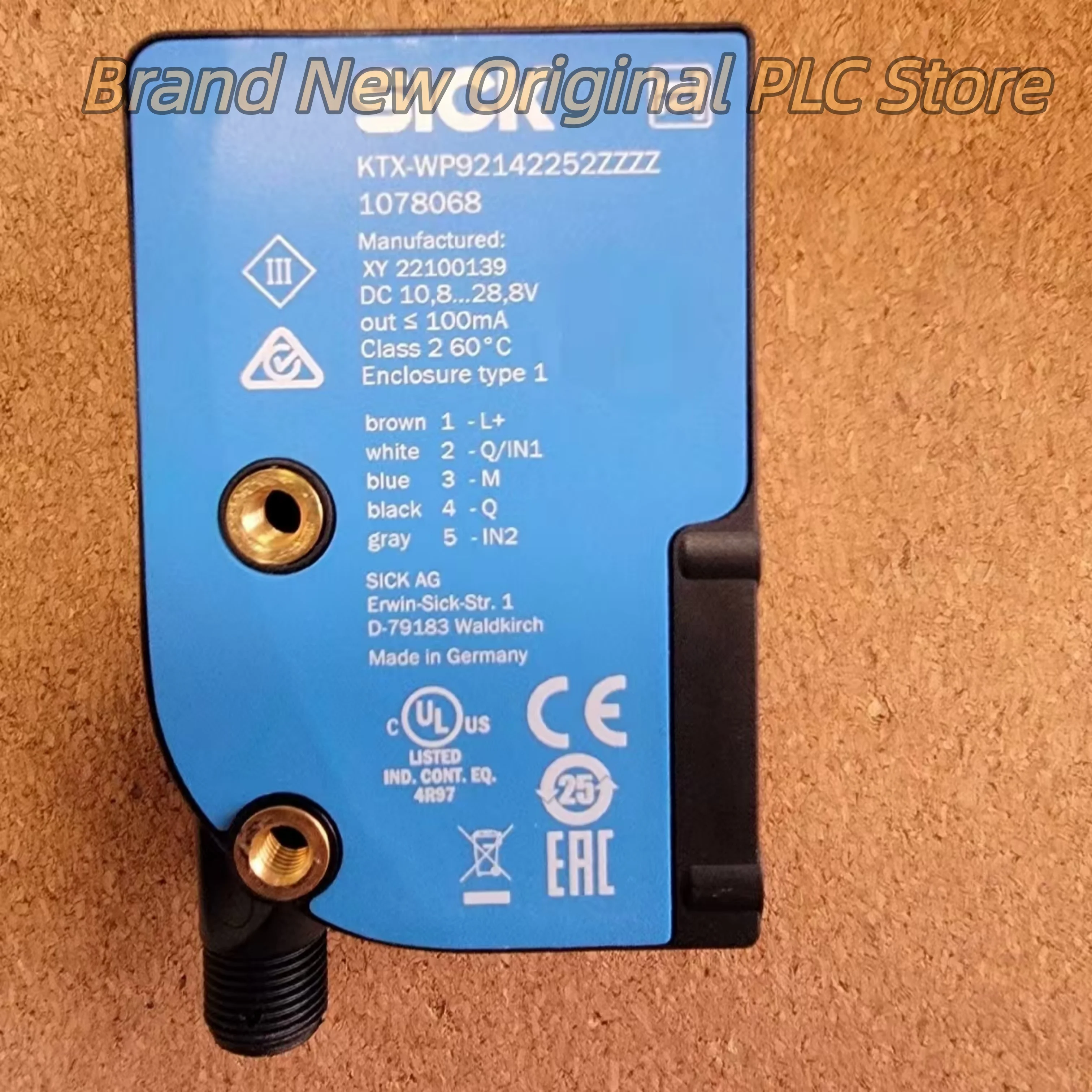 

Новый в коробке KTX-WP92142252ZZZ 1078068 WL18-3P430 1025911 Фотоэлектрический переключатель