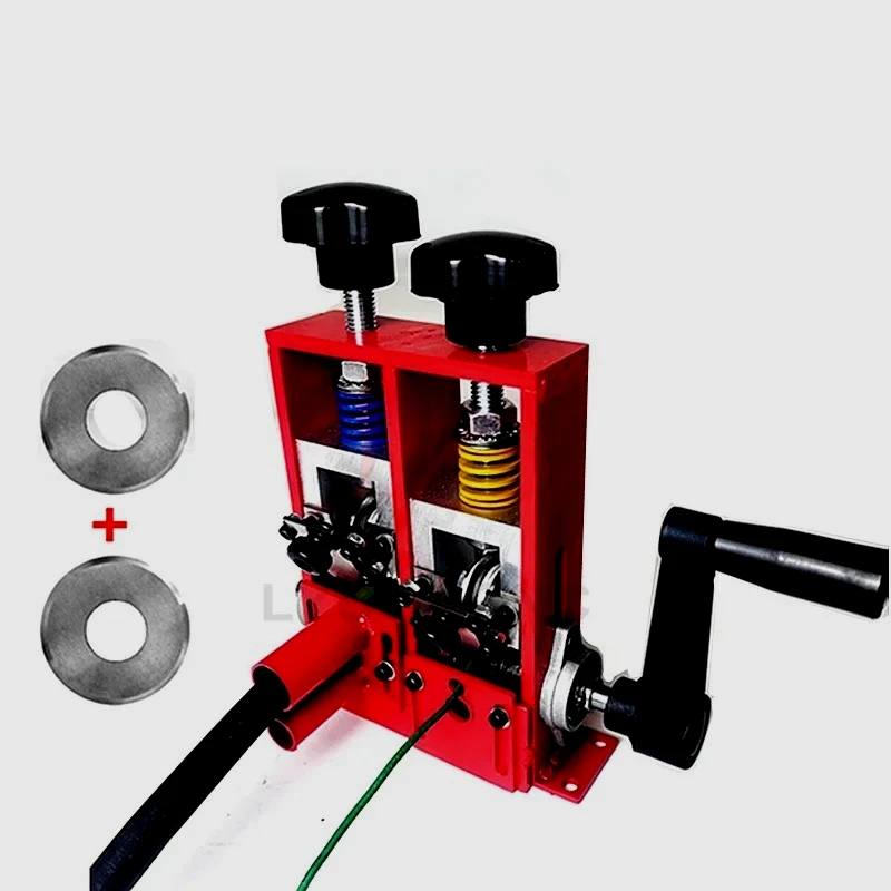 ミニポータブル手回し式ワイヤーストリッパーLY電動銅リサイクルケーブル剥離機（銅・アルミリサイクル用）