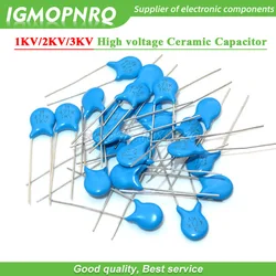 20pcs High voltage Ceramic Capacitor 1KV 2KV 3KV 5PF 30PF 47PF 56PF 100PF 220PF 1NF 2.2NF 3.3NF 4.7NF 10NF 100NF 471 222 223 103