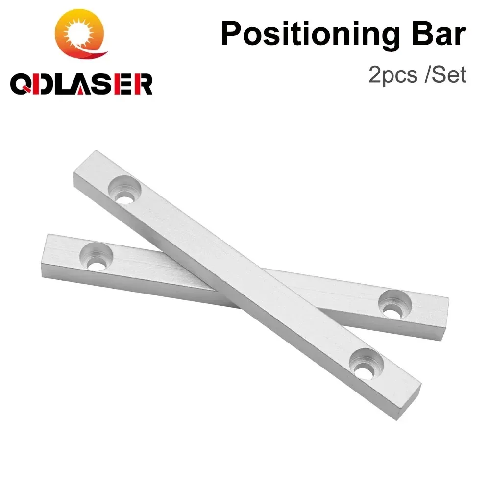 QDLASER آلة وسم المنضدة تحديد المواقع بار 2 قطعة Dia.6mm + 4 قطعة المسمار تحديد المواقع DIY بها بنفسك Co2 آلة الحفر بمناسبة #1