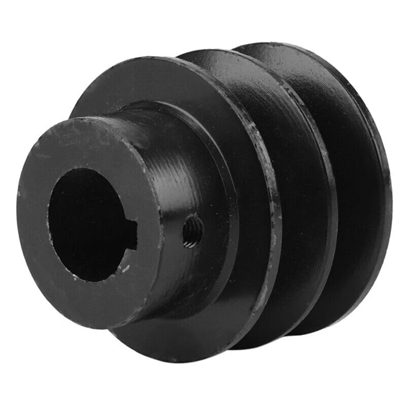 Double V Belt Pulley For 20Mm Bore Groove Pulley A Belt For 168F 170F GX110 GX120 GX160 GX200 7HP Engine Engine Pulley