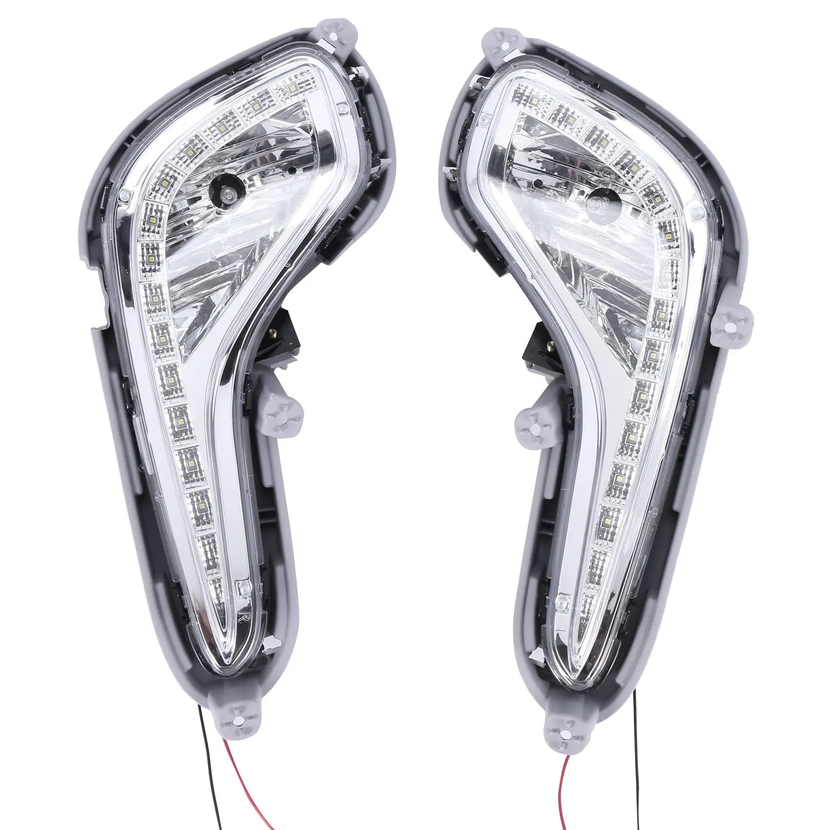 

LED DRL Daytime Running Light Fog Lamp 12V Car Running Lights for Hyundai Accent Solaris Verna 2010-2013