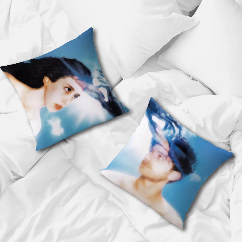 الفرقة M-Magdalena B-Bay غطاء وسادة القرص الخيالي أريكة المنزل غرفة المعيشة مكتب مقهى غطاء وسادة السيارة