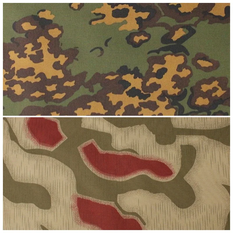 

500D нейлон Россия SS-LETO желтый белый цветок камуфляжная ткань BGS времен Второй мировой войны Западная Германия болотный камуфляж Финский камуфляж ткань PU покрытие