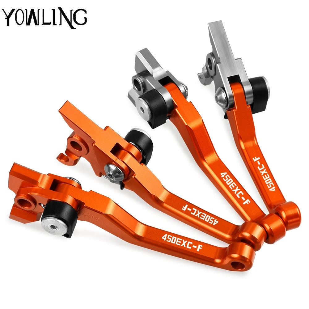 

Pivot Brake Clutch Levers FOR 450XCF 450 XC-F 2008 2009 2010 2011 2012 Motorcycle Aluminum Dirt Pit Bike Brakes Handles Lever