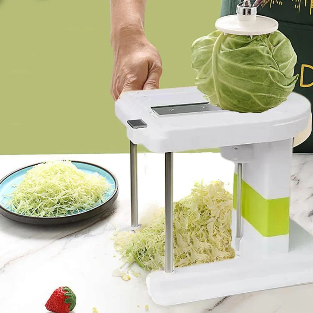 Cabbage Shredder Hand Cranked Japanese Vegetable Slicer Manual Rotate Cabbage Grater Handheld Convenient Lettuce Salad Cutter