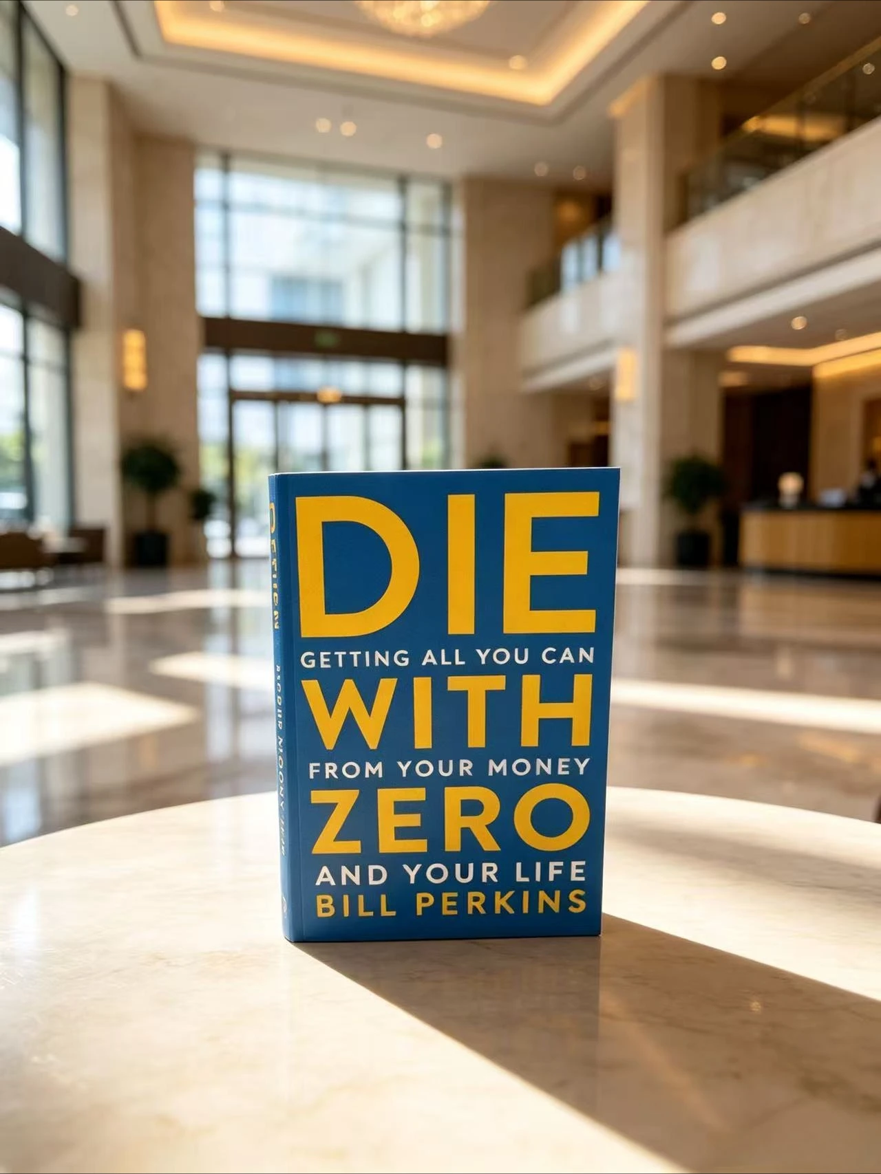 Die With Zero Book: Getting All You Can From Your Money And Your Life By Bill Perkins, Personal Finance Self Help Reading Book