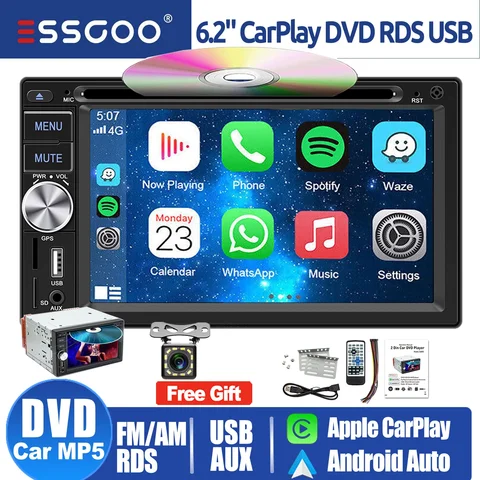 8 best sales android car stereo with cd player - №5