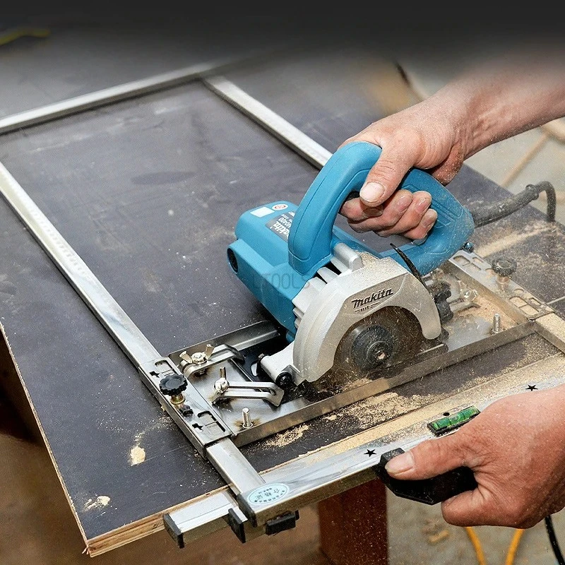 Electric Circular Saw Holder Cutting Guide Rail Woodworking Board Cutter Milling Quick Positioning Backing Board Cutting Machine